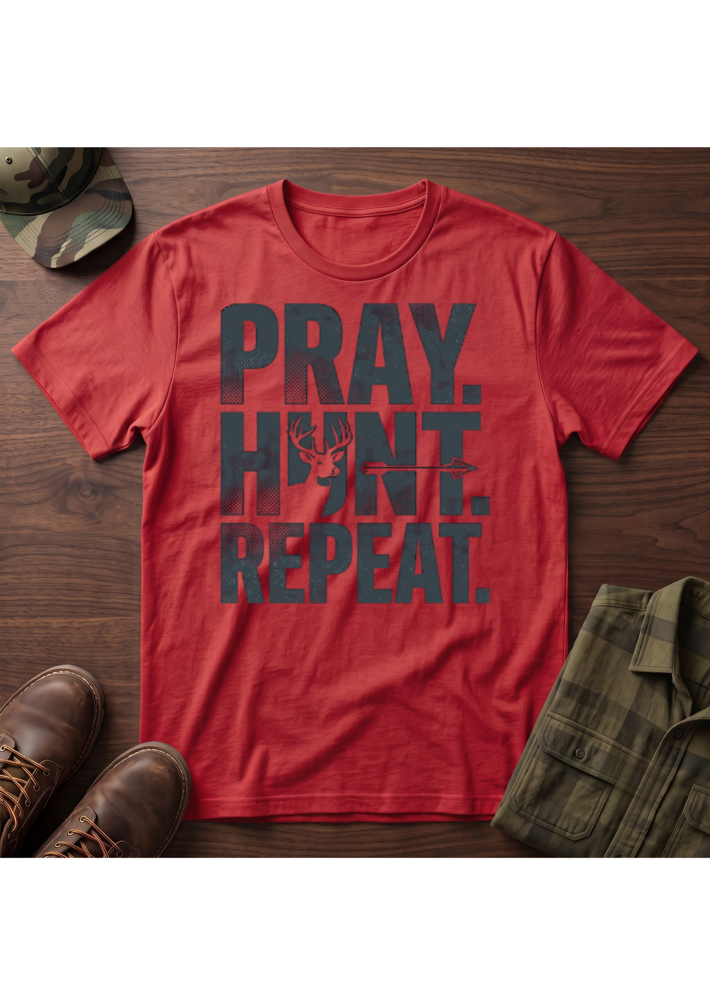 Pray, Hunt, Repeat T-Shirt