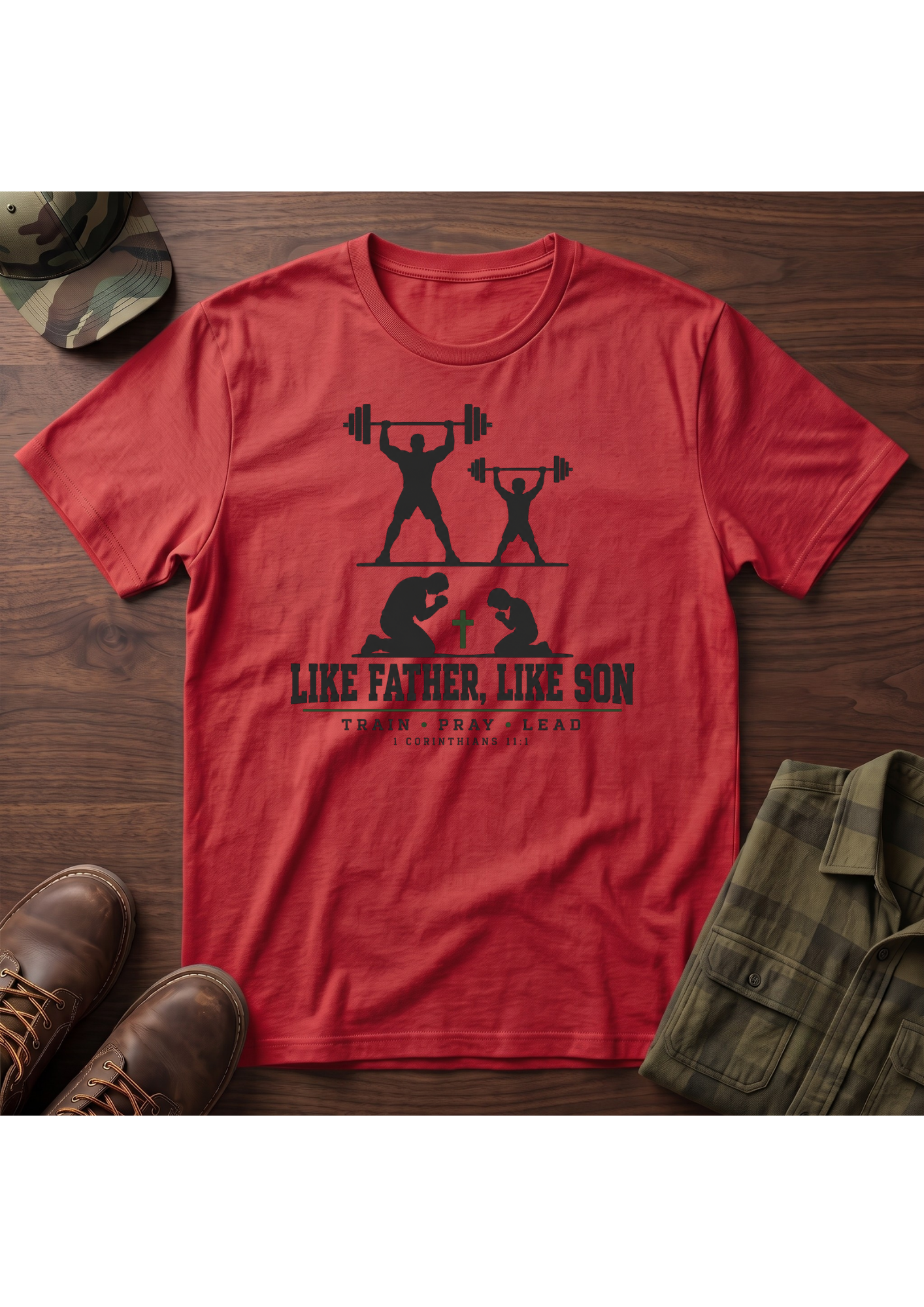 Father Son Lifter T-Shirt