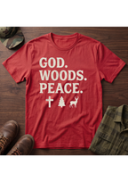 God, Woods, Peace T-Shirt