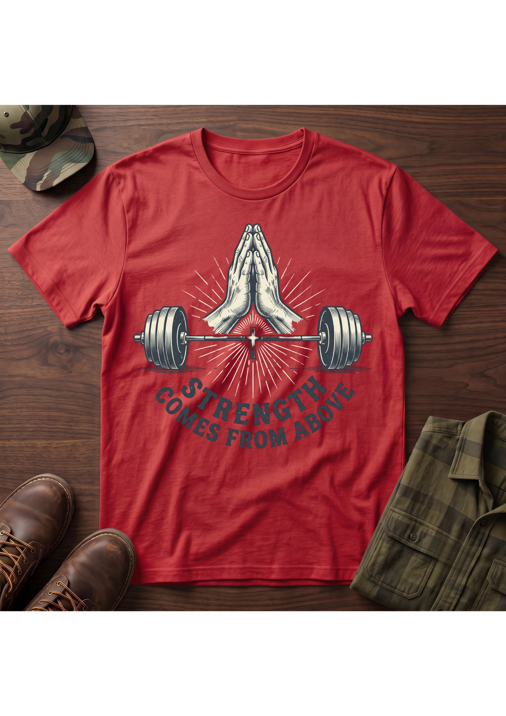 Strength from Above T-Shirt