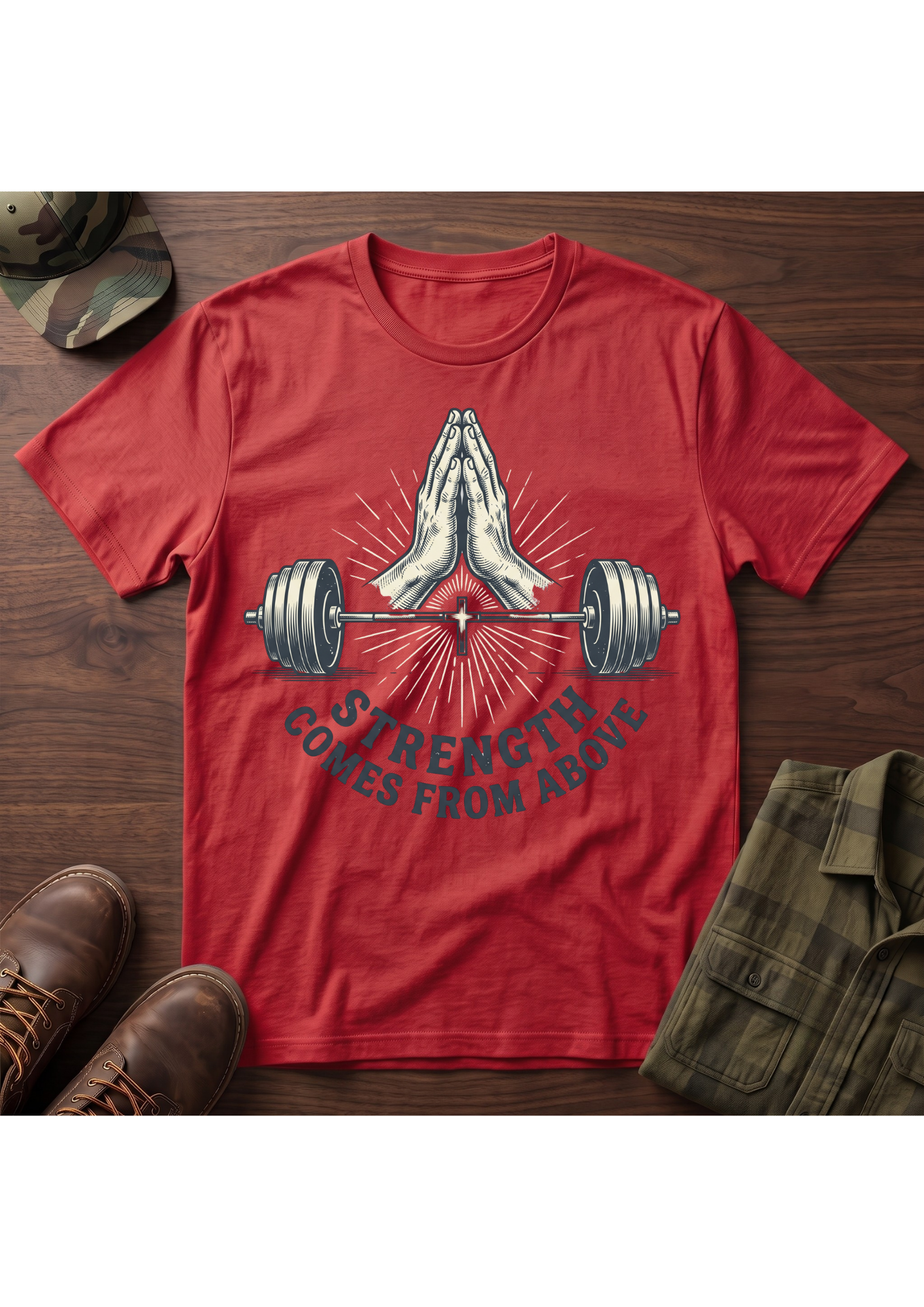 Strength from Above T-Shirt