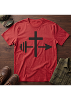 Cross, Barbell and Arrow T-Shirt