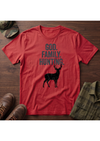 God, Family, Hunting T-Shirt