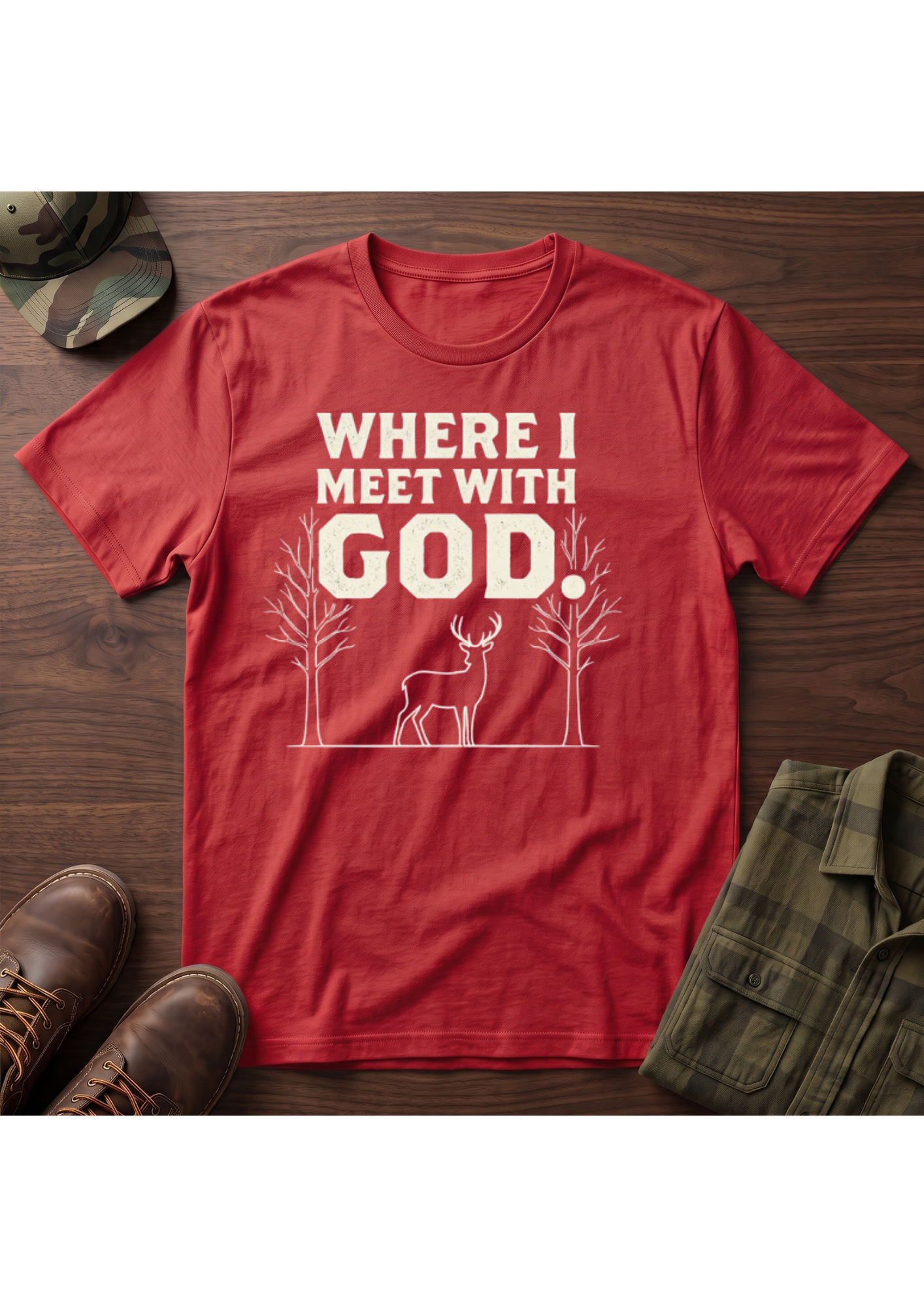 Where I meet with God T-Shirt