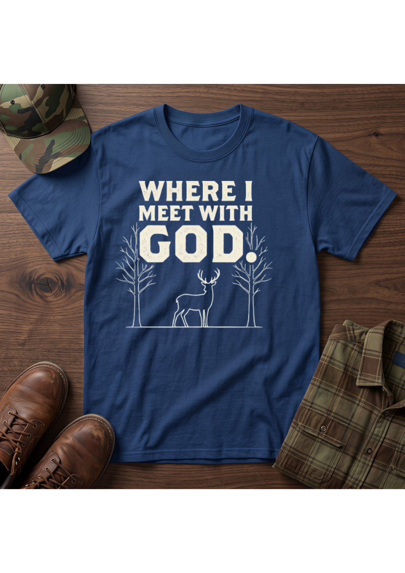 Where I meet with God T-Shirt