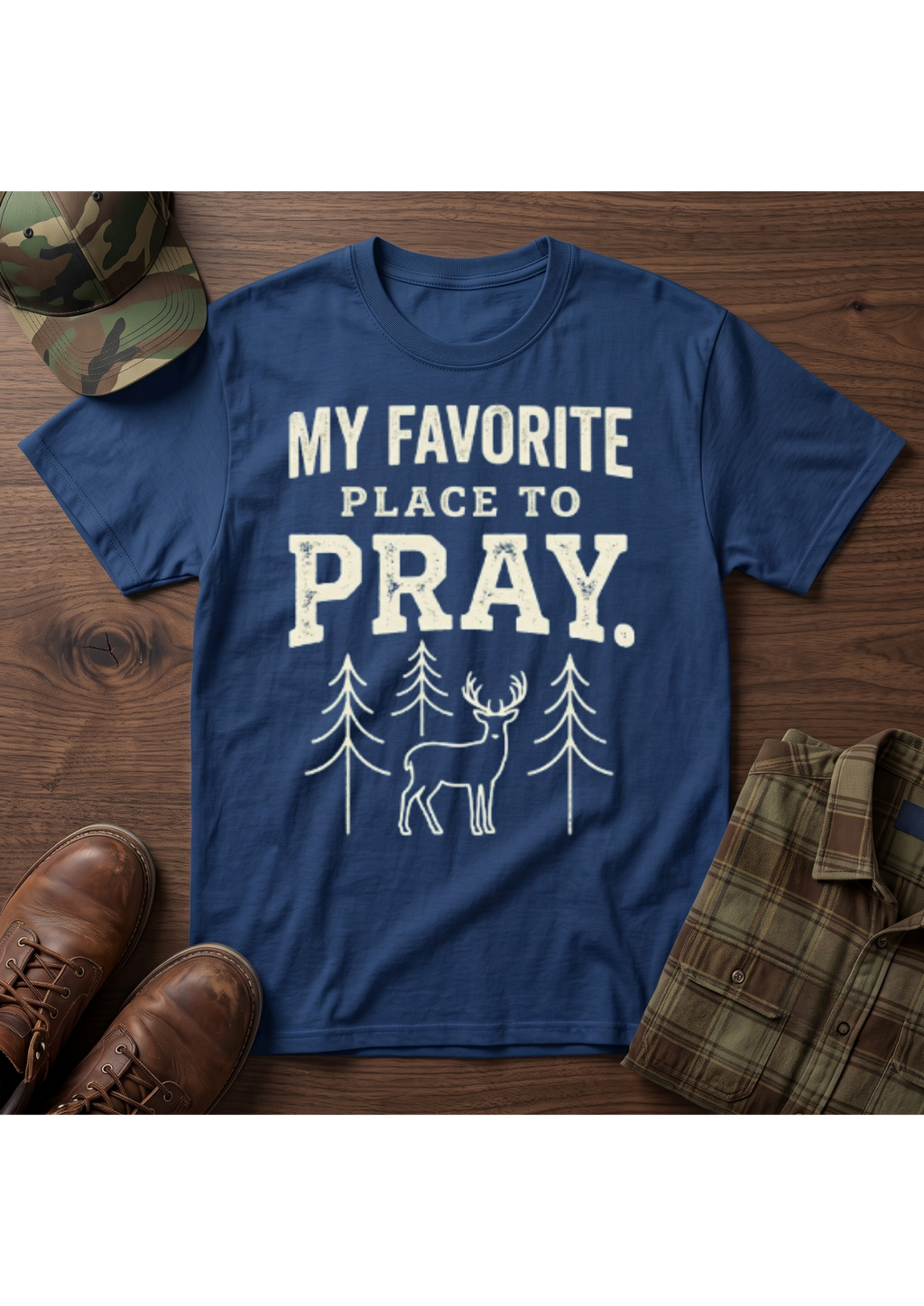 My Favorite Place to Pray T-Shirt