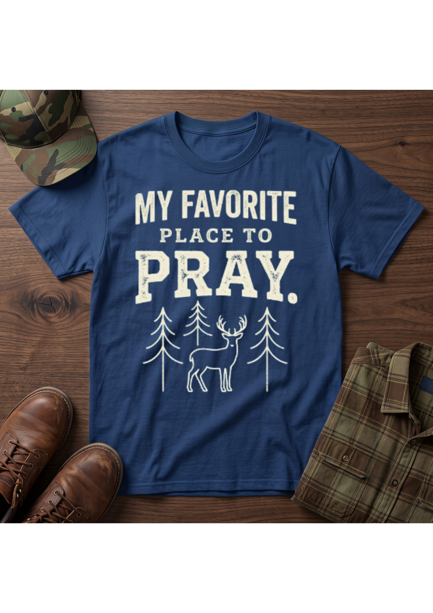 My Favorite Place to Pray T-Shirt