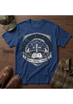 Bible Bow and Barbell Emblem T-Shirt