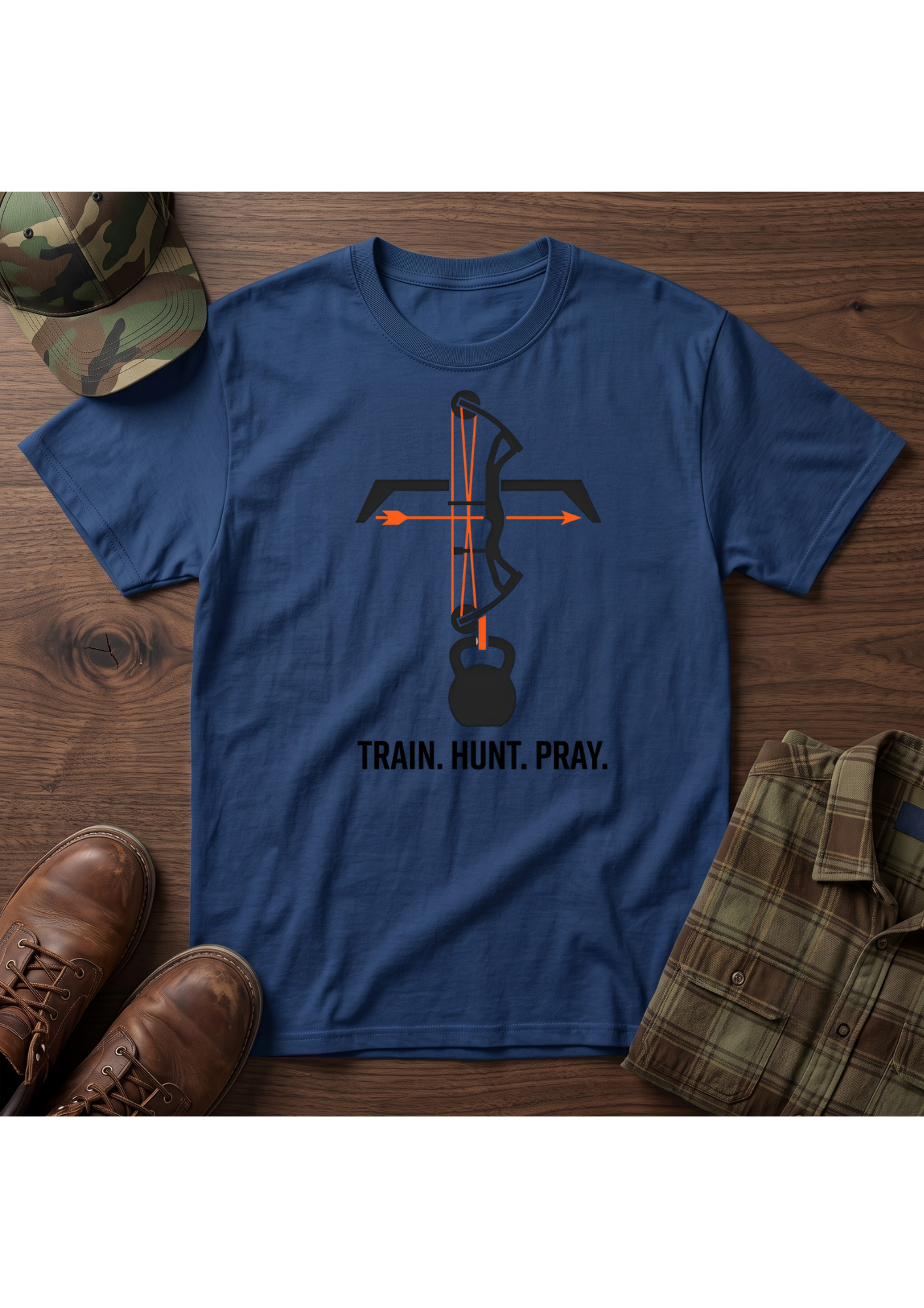 Train Hunt Pray T-Shirt