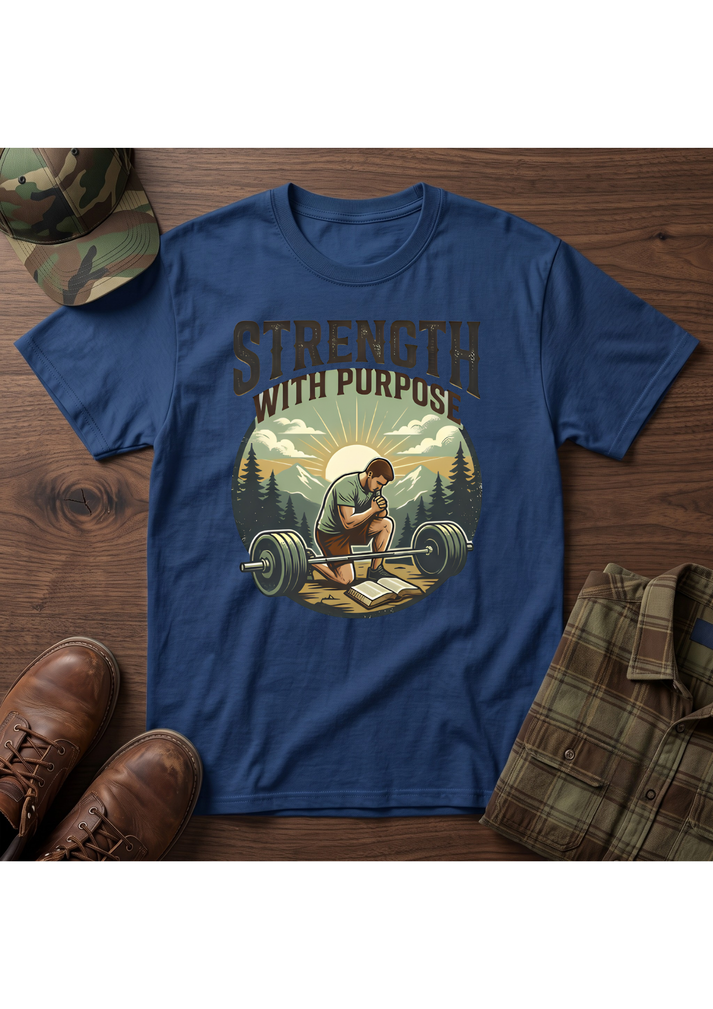 Strength with Purpose Prayer T-Shirt
