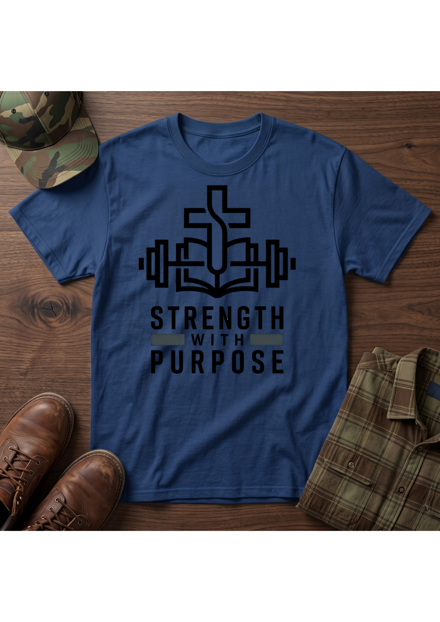 Strength with Purpose Minimalist T-Shirt