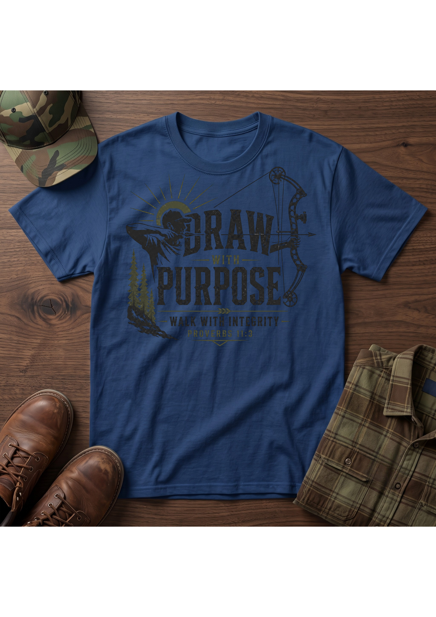 PROVERBS 11:3 T-SHIRT