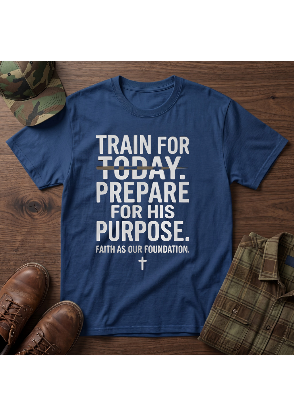 Train for Today, Prepare for His Purpose T-Shirt
