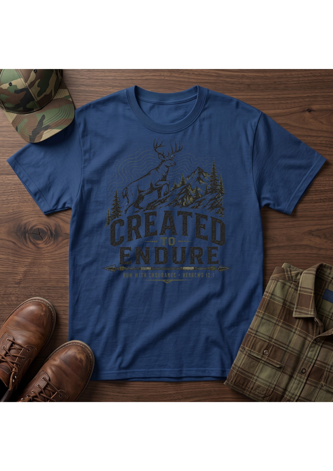 CREATED TO ENDURE 2 T-SHIRT
