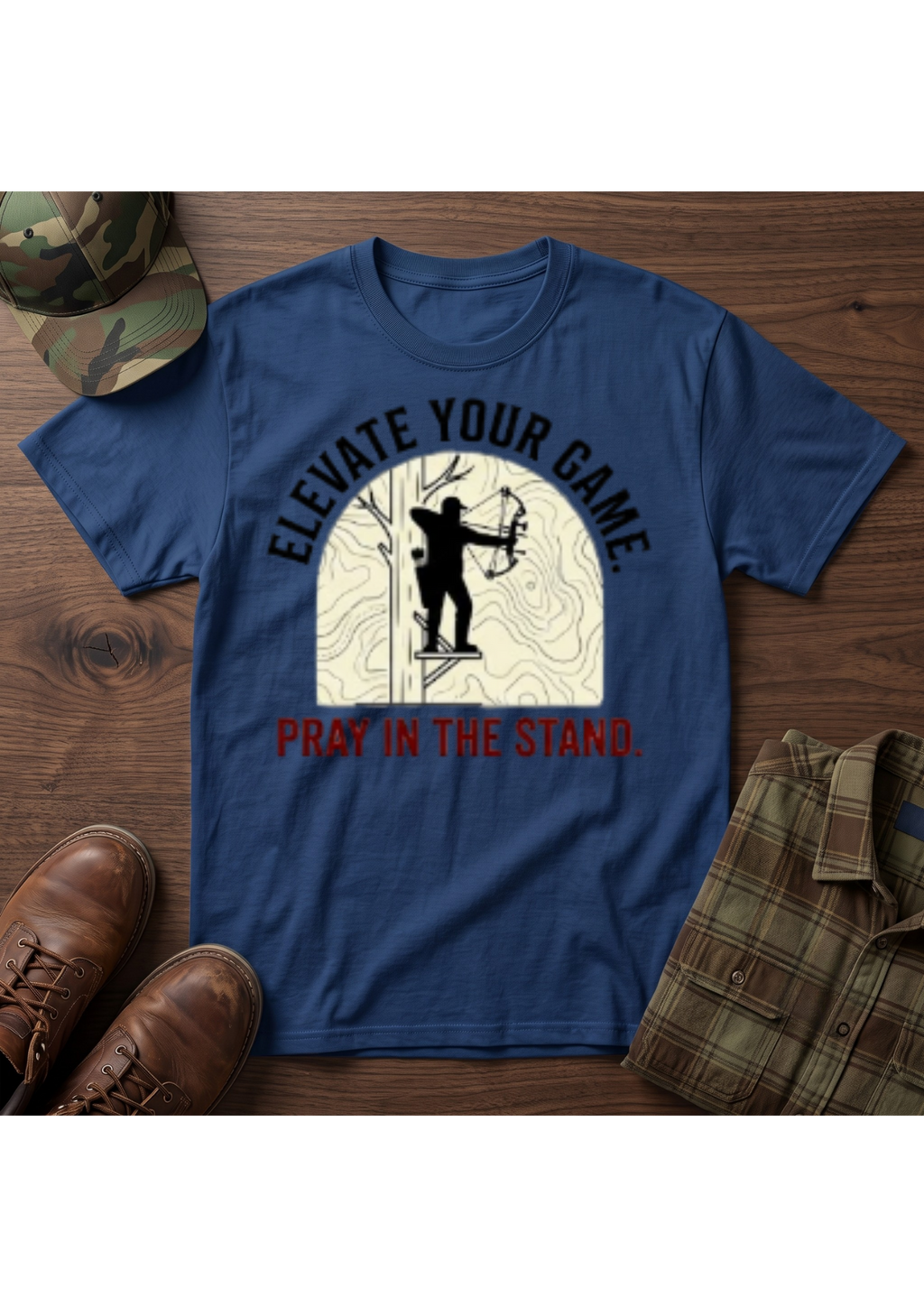 Elevate Your Game, Pray in the Stand T-Shirt