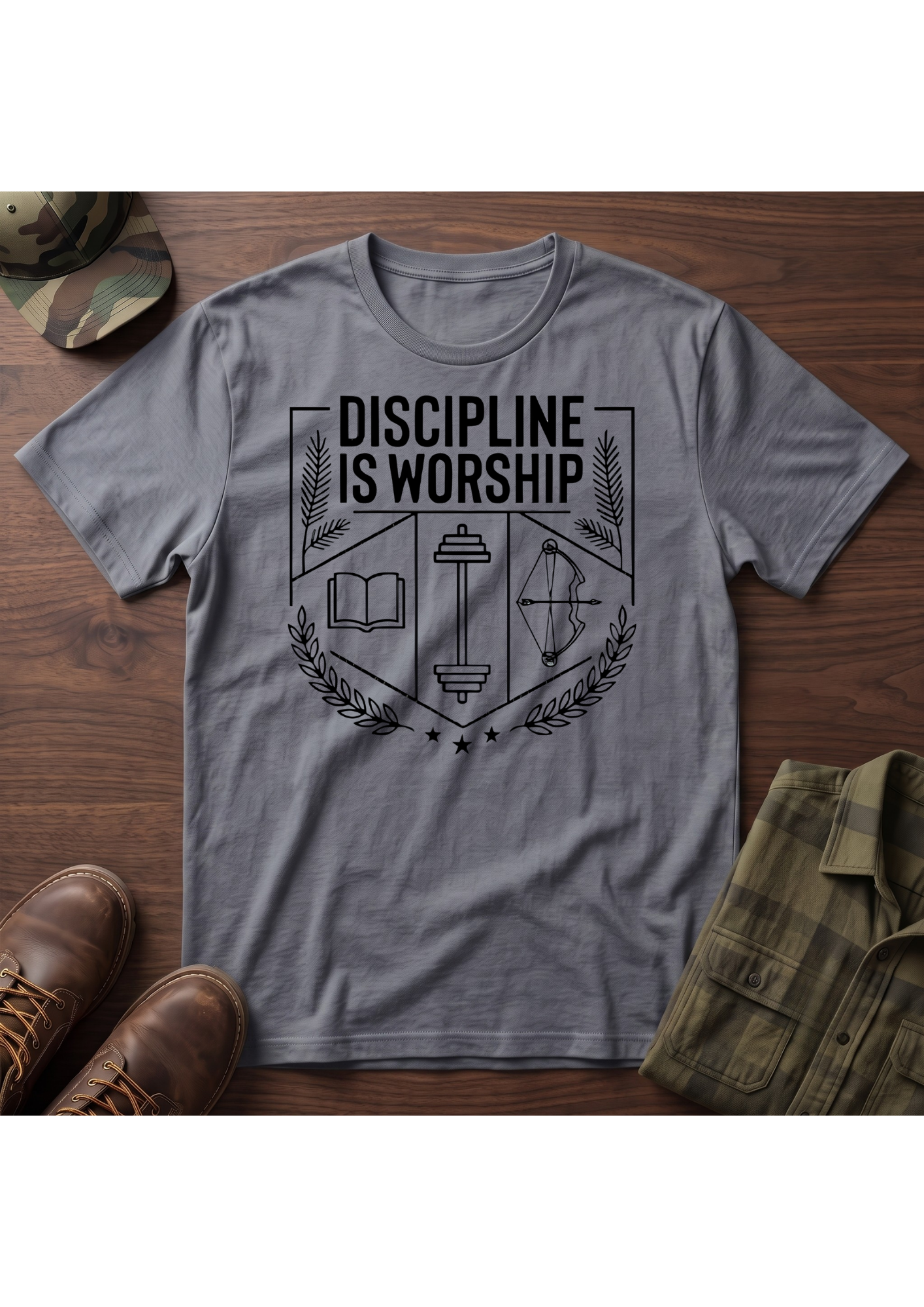 Discipline is Worship Minimalist T-Shirt