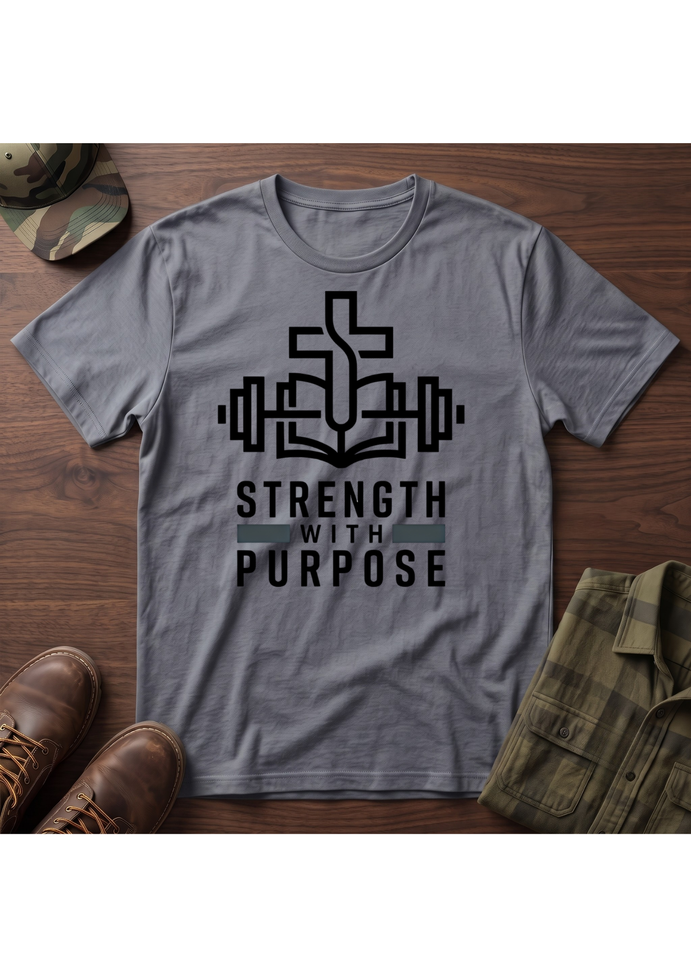 Strength with Purpose Minimalist T-Shirt
