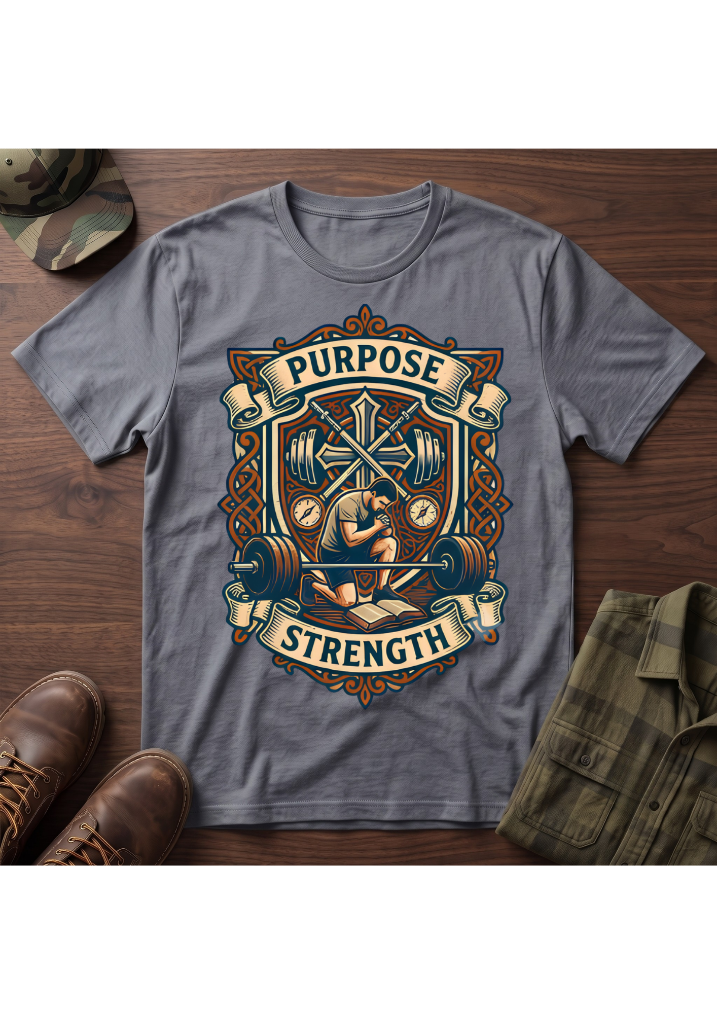 Forged Through Trials Graphic T-Shirt