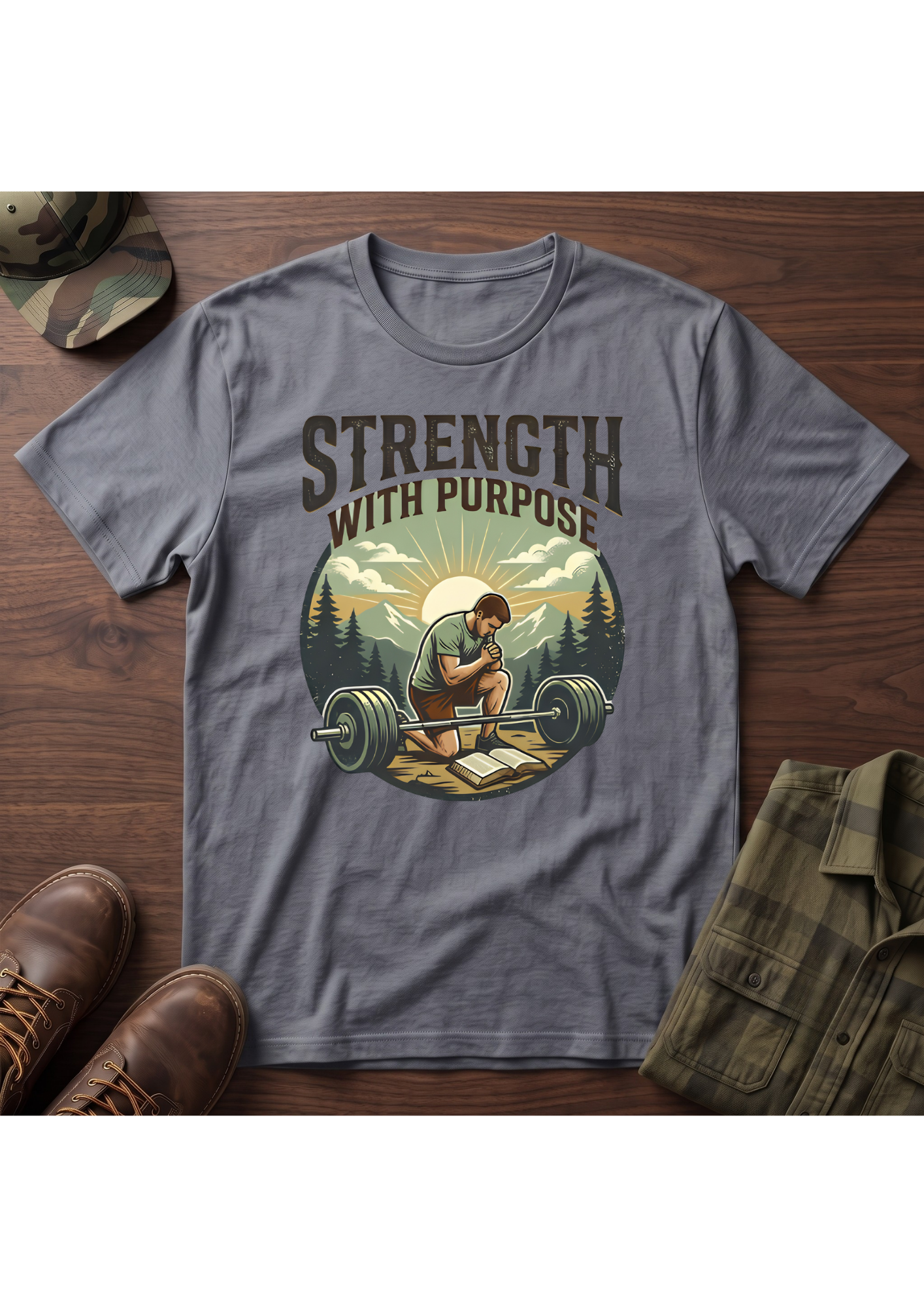 Strength with Purpose Prayer T-Shirt