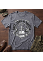 Bible Bow and Barbell Emblem T-Shirt