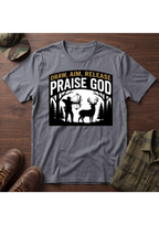 Draw, Aim, Release, Praise God T-Shirt