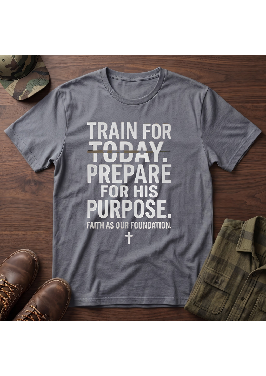 Train for Today, Prepare for His Purpose T-Shirt