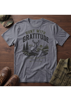 HUNT WITH GRATITUDE T-SHIRT