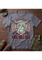 Rise, Kill, Eat Turkey and Shotguns T-Shirt