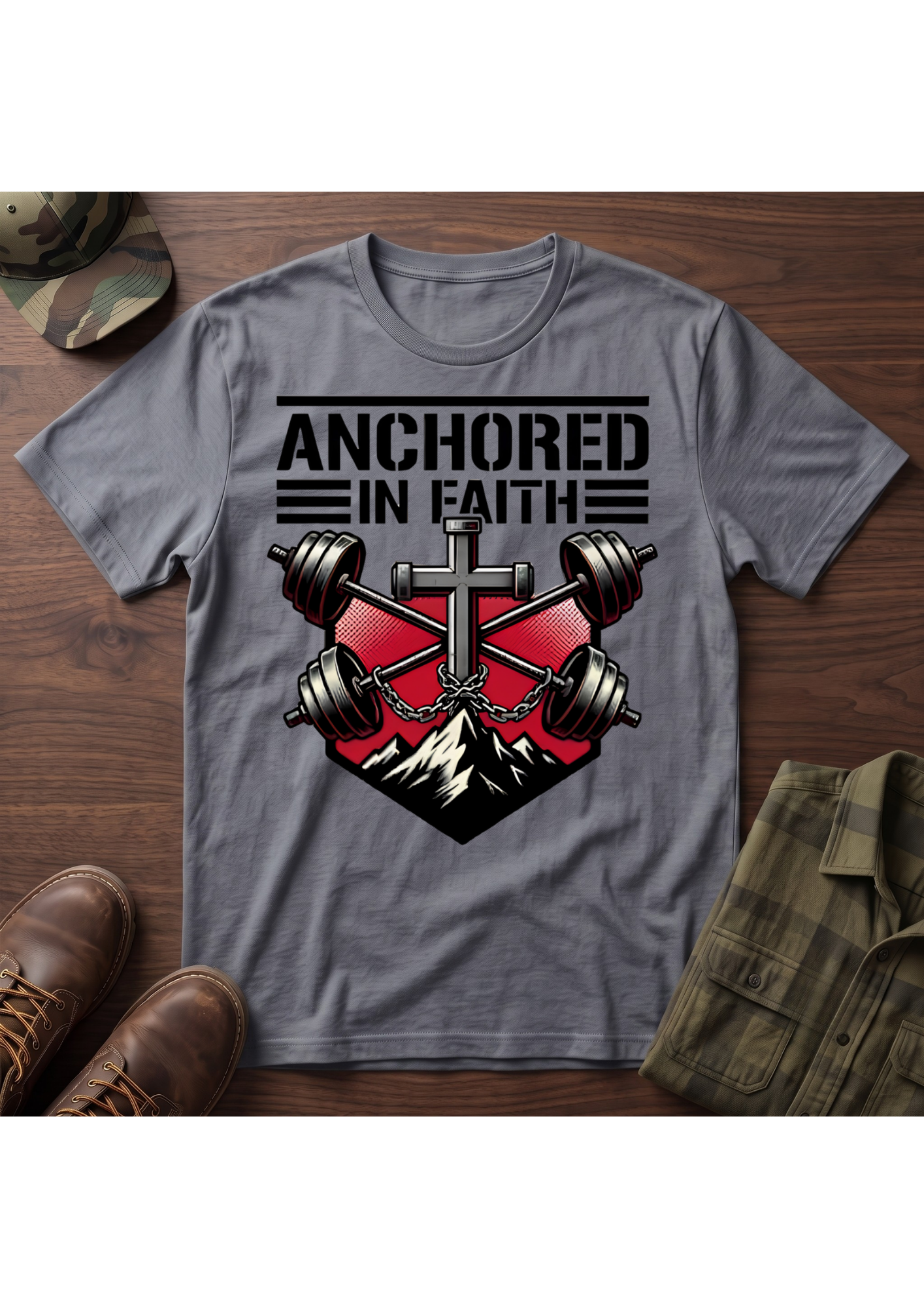 Anchored in Faith T-Shirt