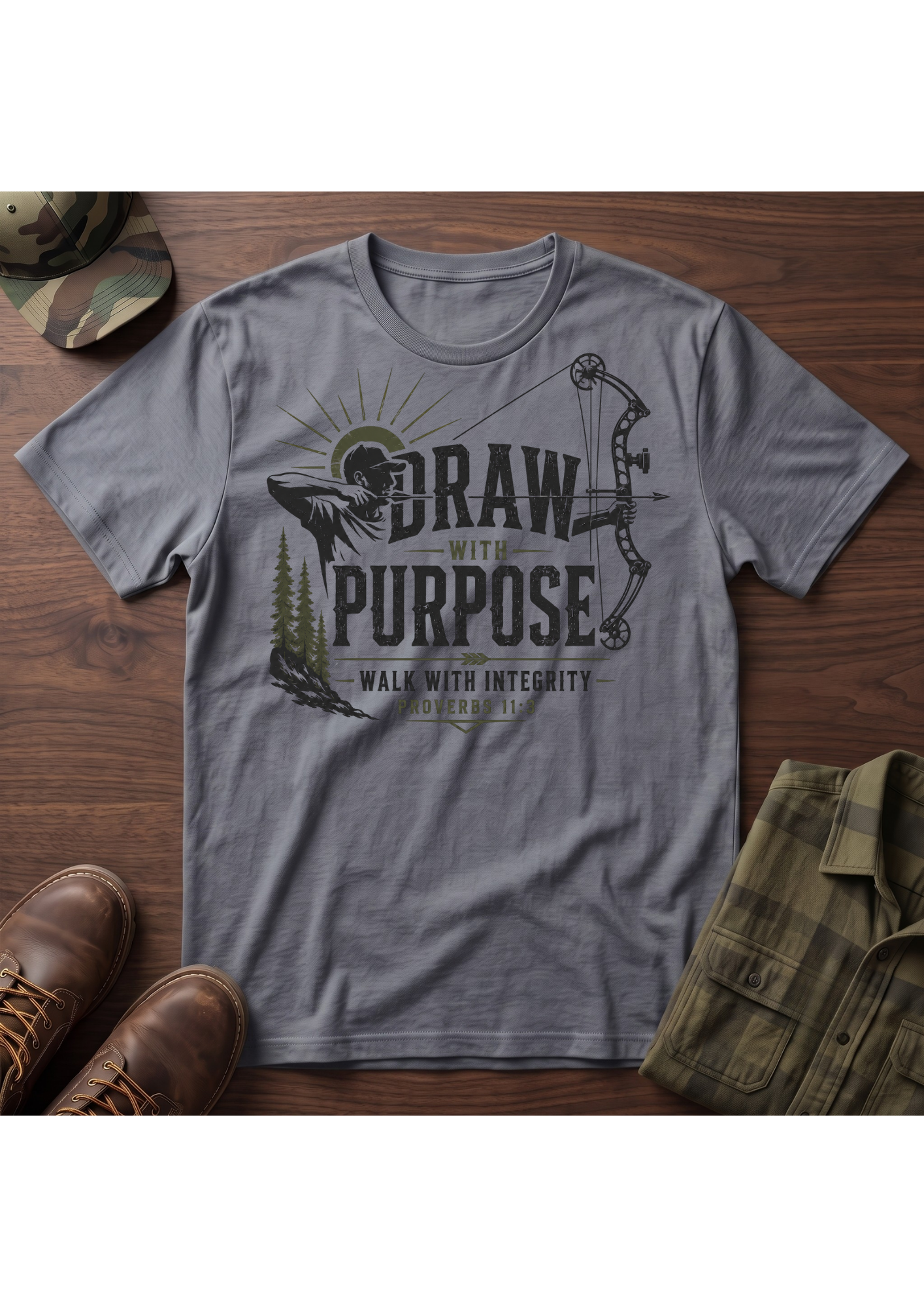 PROVERBS 11:3 T-SHIRT