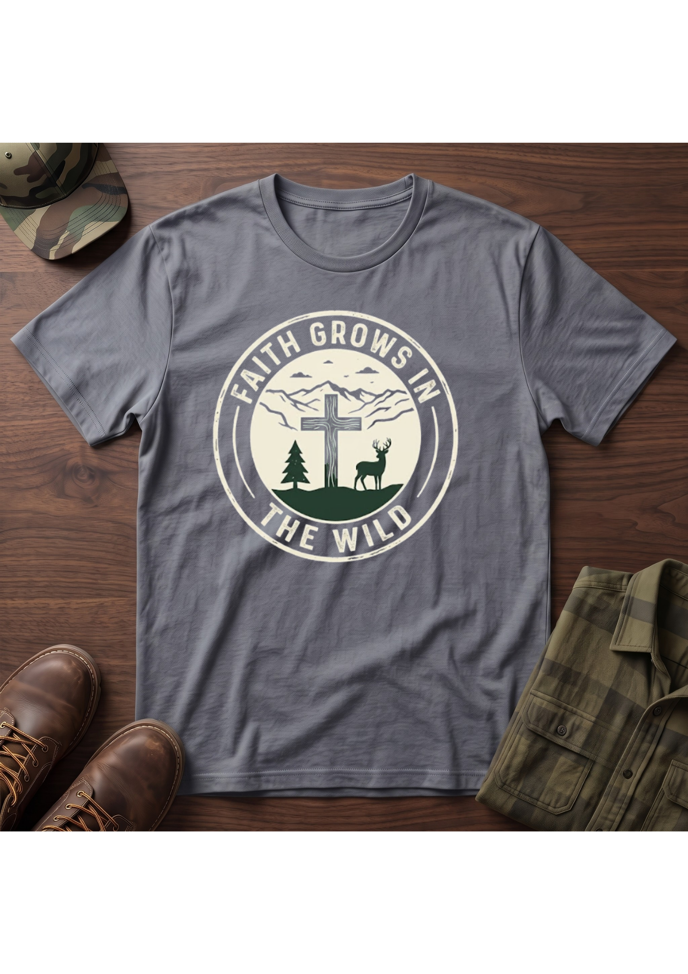 Faith Grows in the Wild T-Shirt