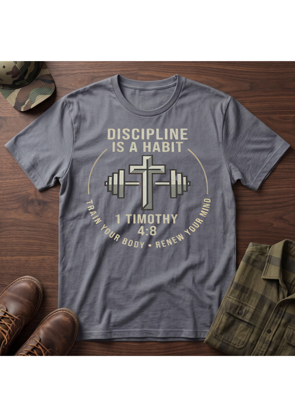Faith Fitness Discipline T-Shirt