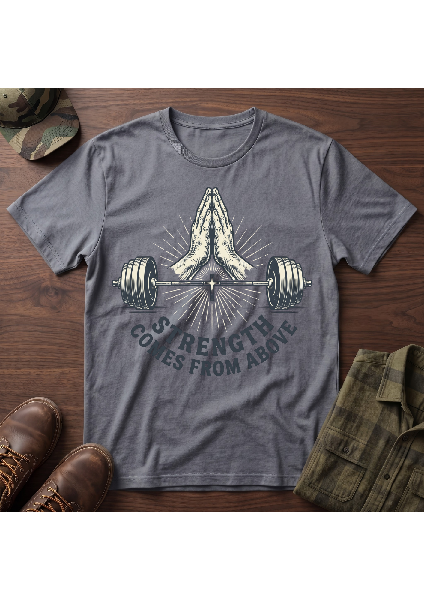 Strength from Above T-Shirt