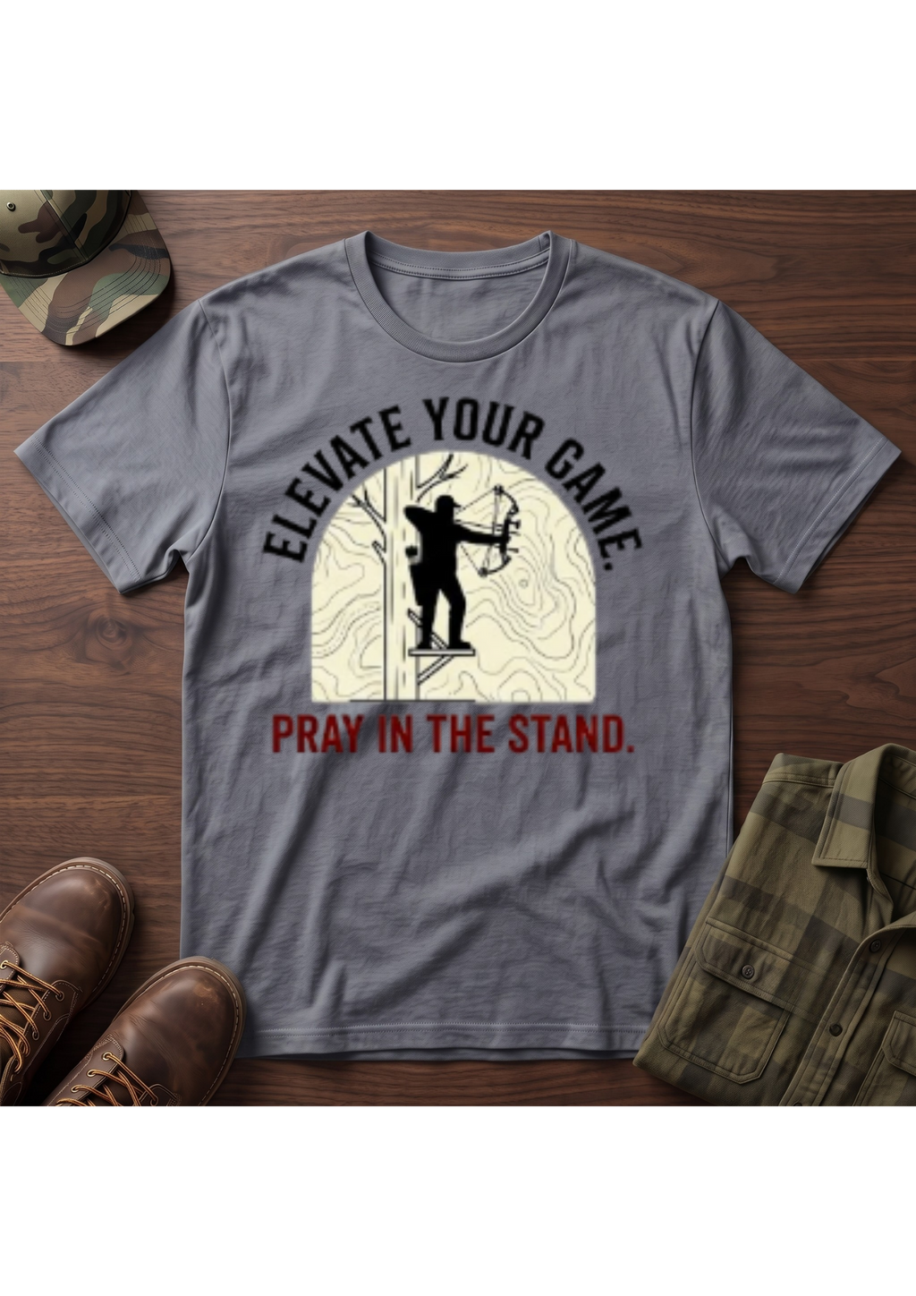 Elevate Your Game, Pray in the Stand T-Shirt