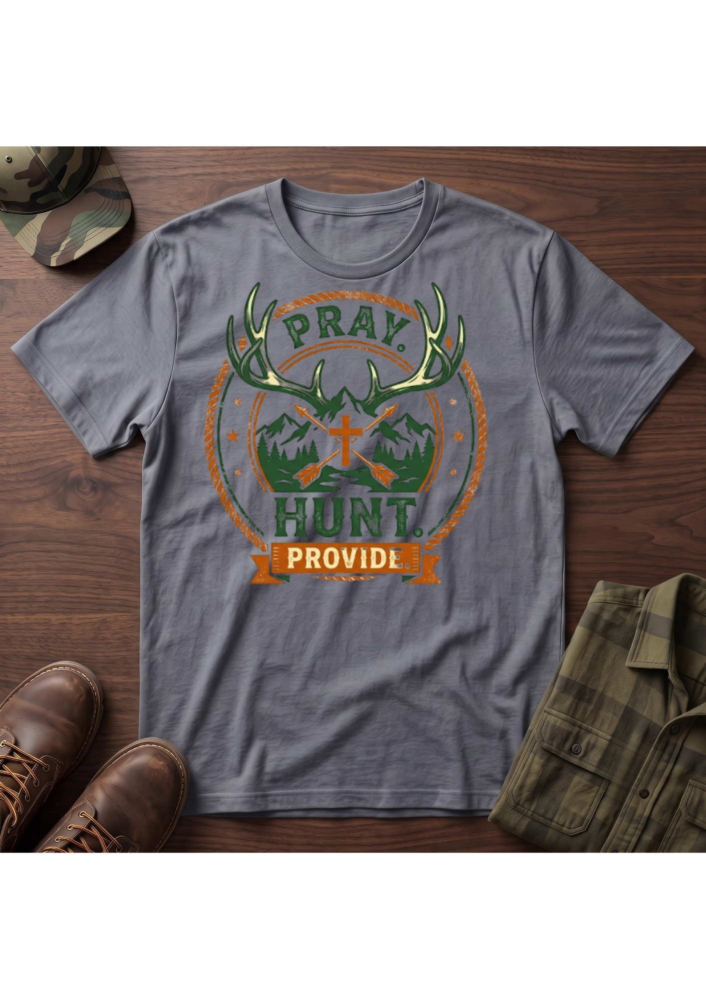 Pray, Hunt, Provide T-Shirt