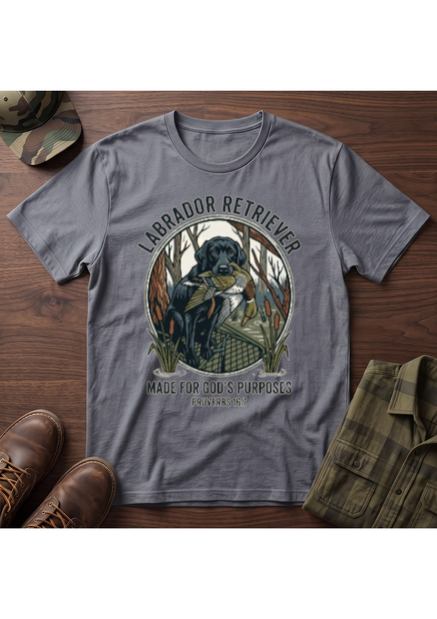 Waterfowl Labrador Retriver T-Shirt
