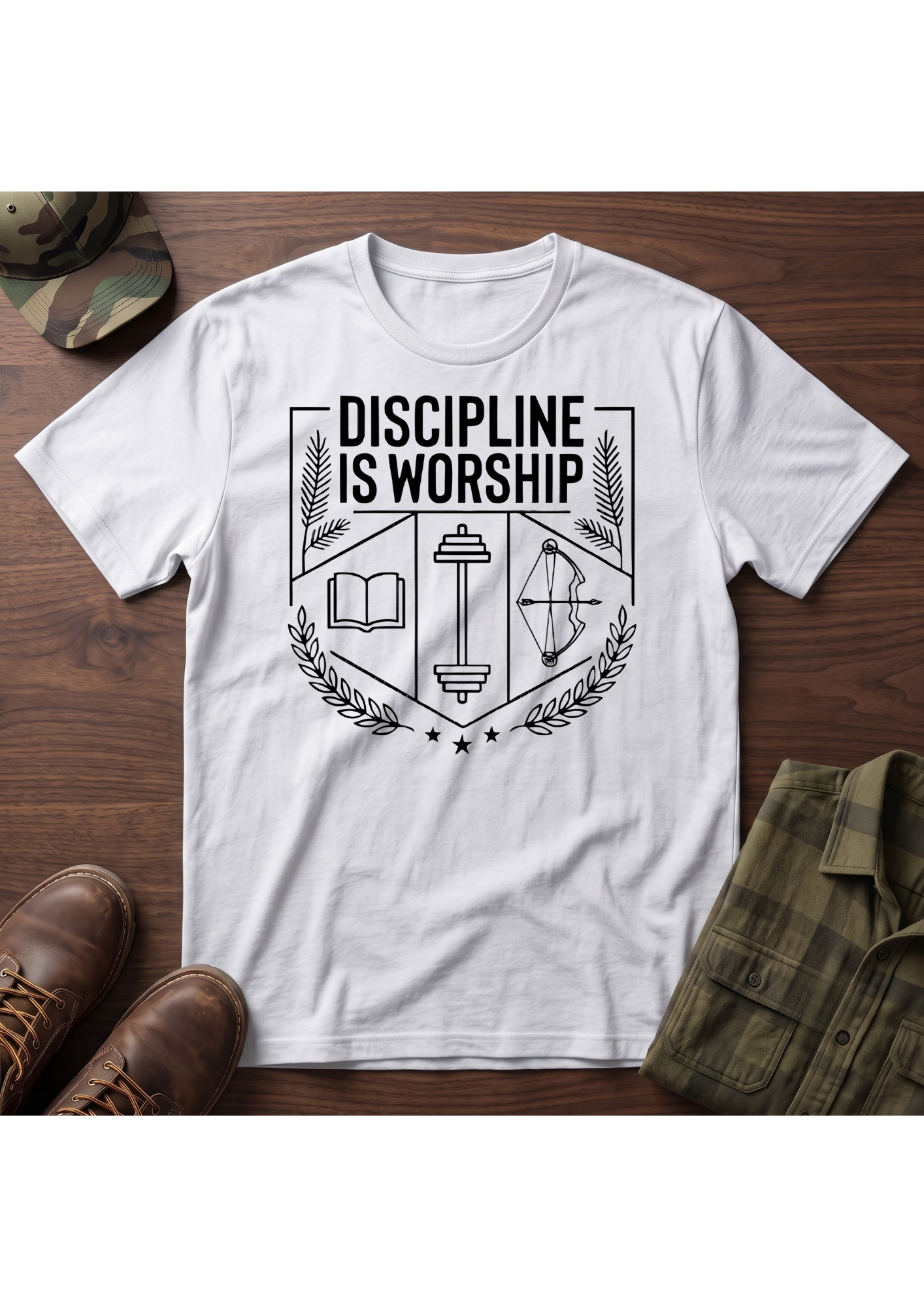 Discipline is Worship Minimalist T-Shirt