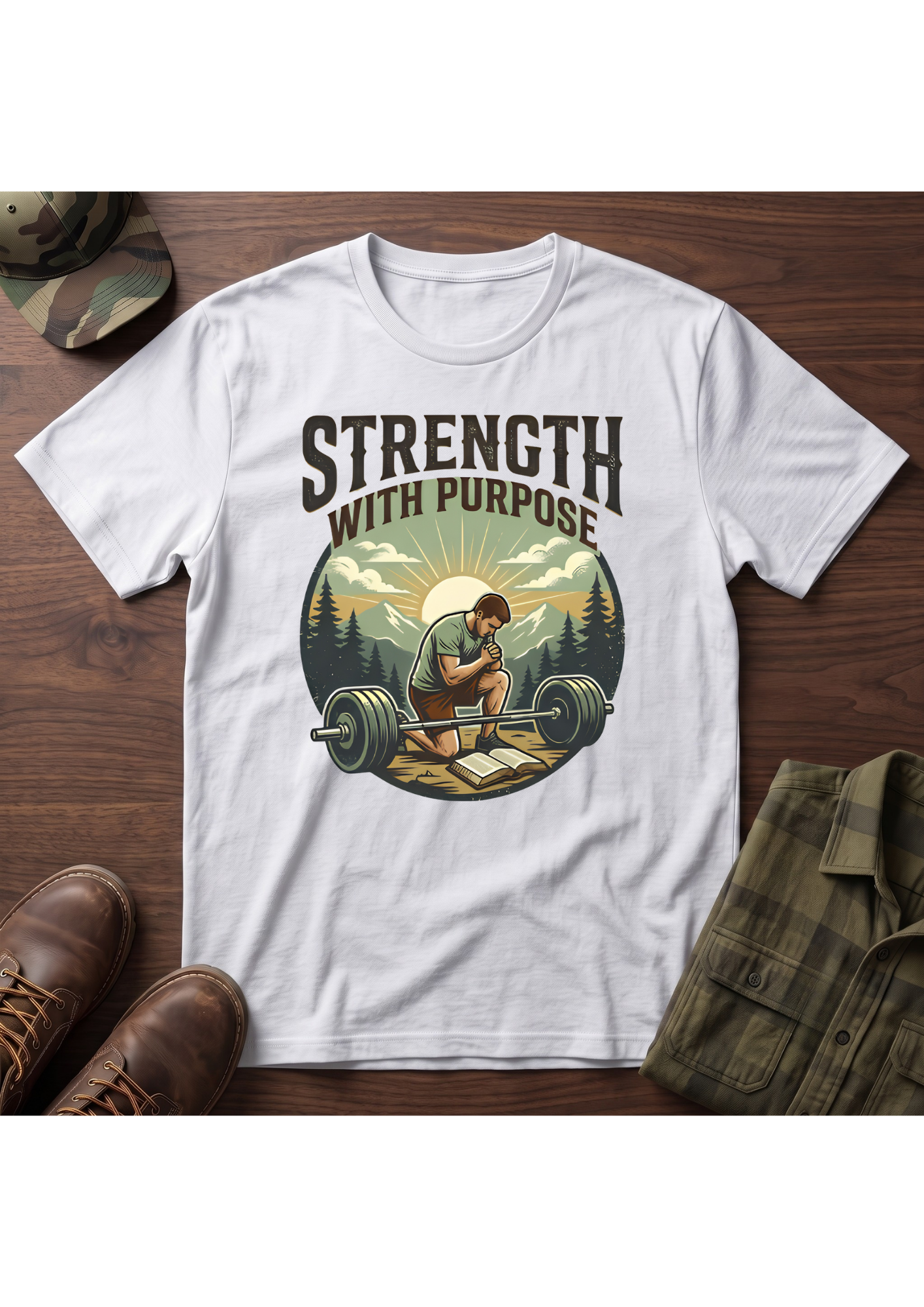 Strength with Purpose Prayer T-Shirt