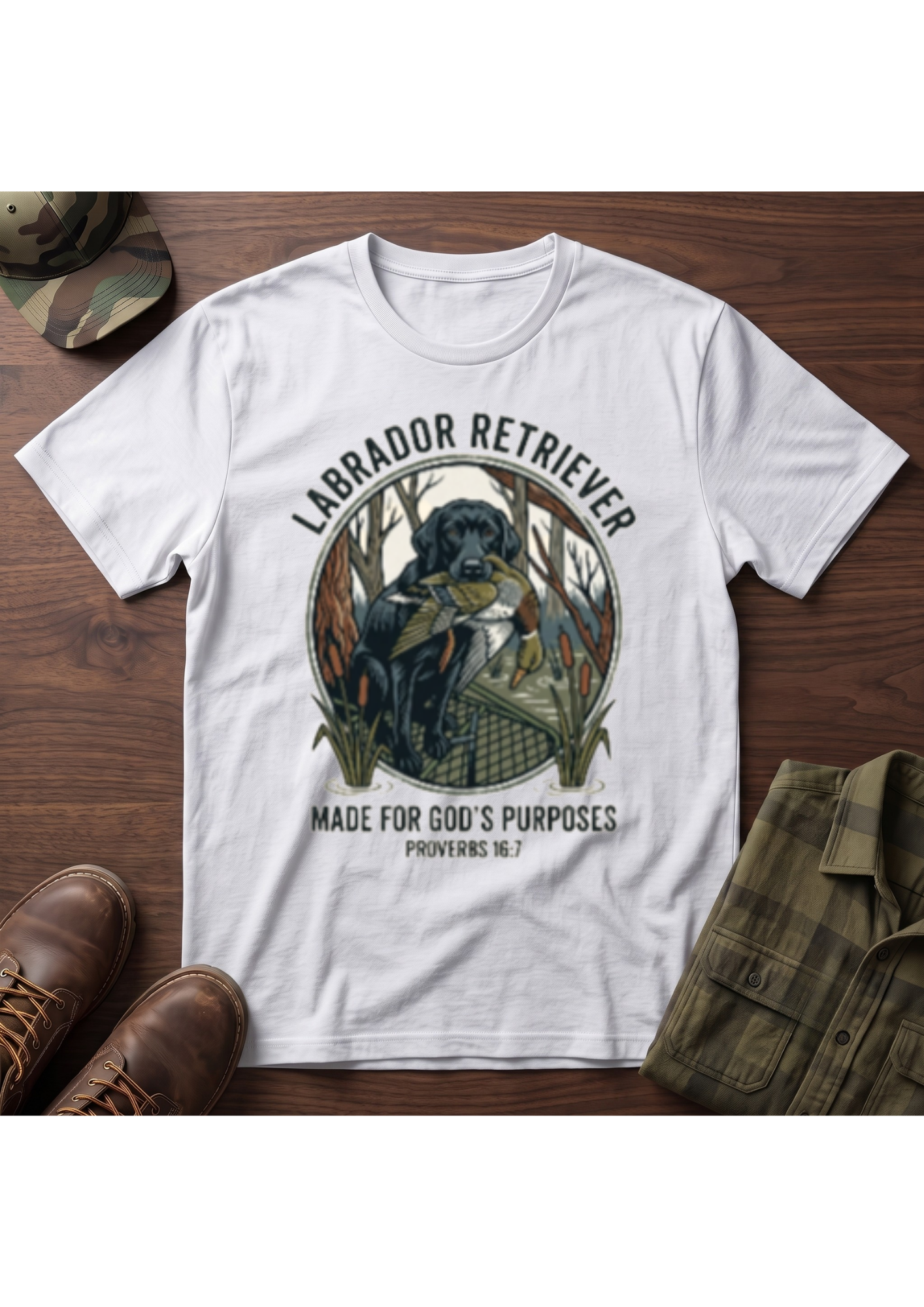 Waterfowl Labrador Retriver T-Shirt