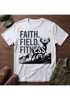 Faith, Field, Fitness T-Shirt