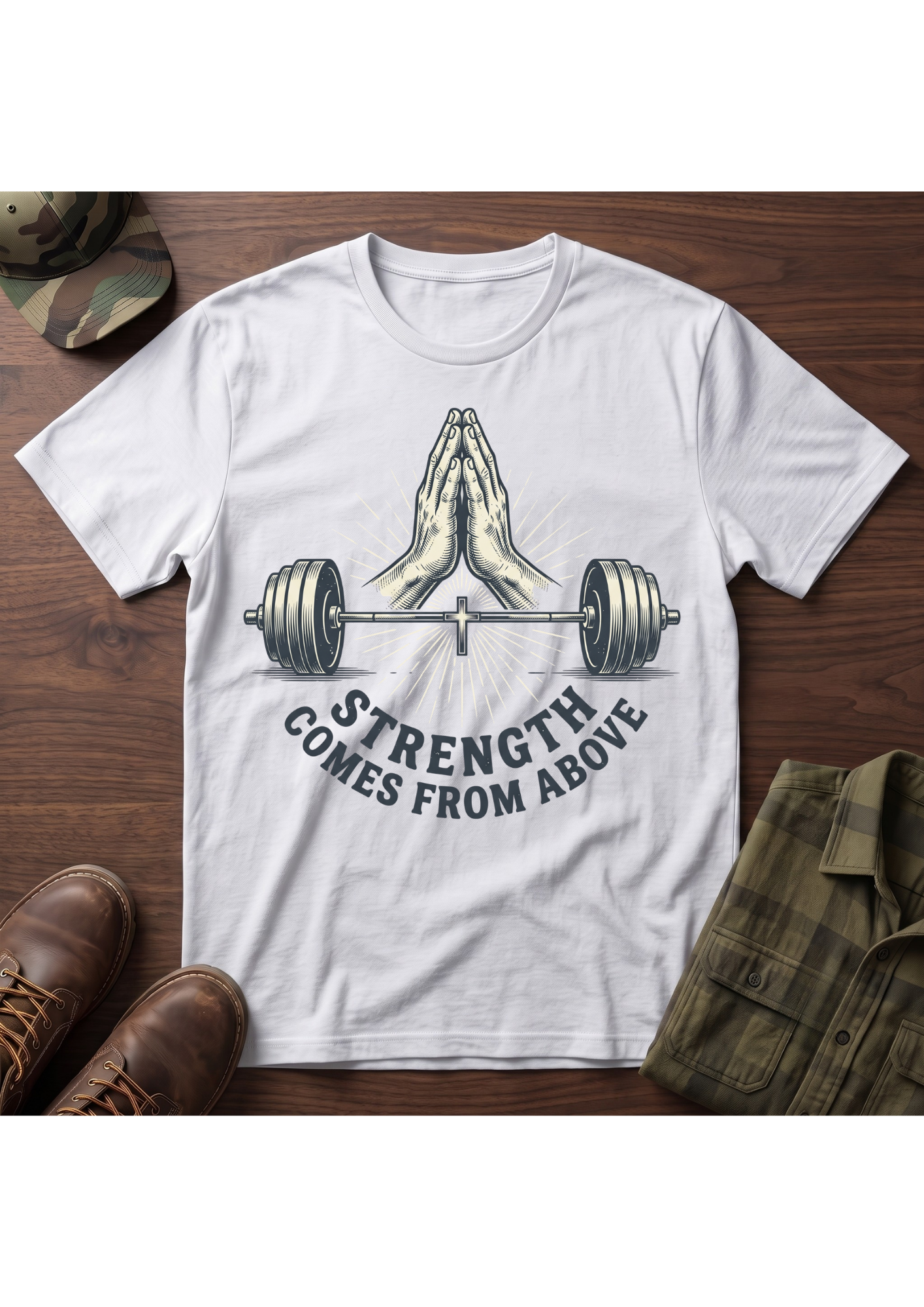 Strength from Above T-Shirt