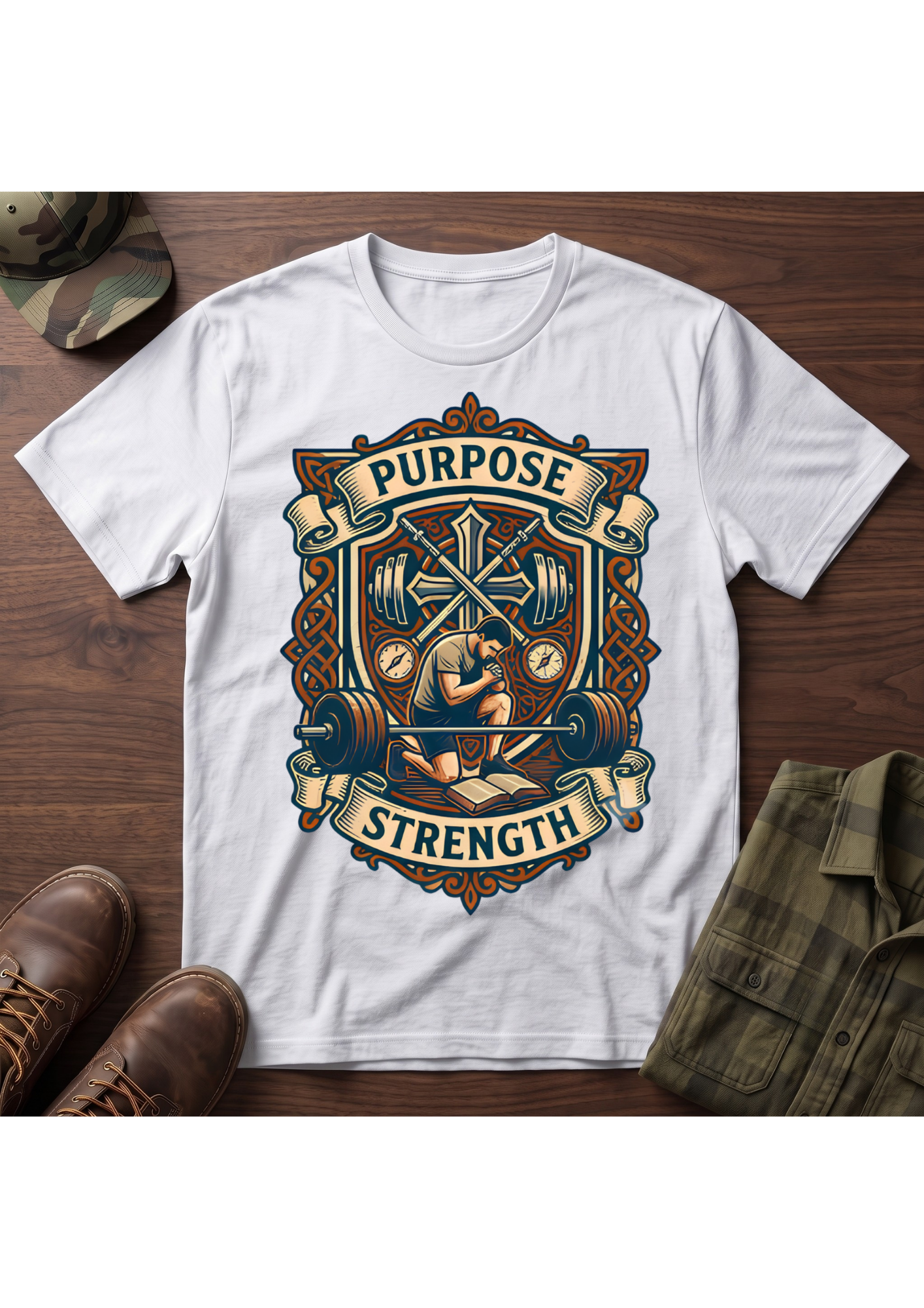 Forged Through Trials Graphic T-Shirt