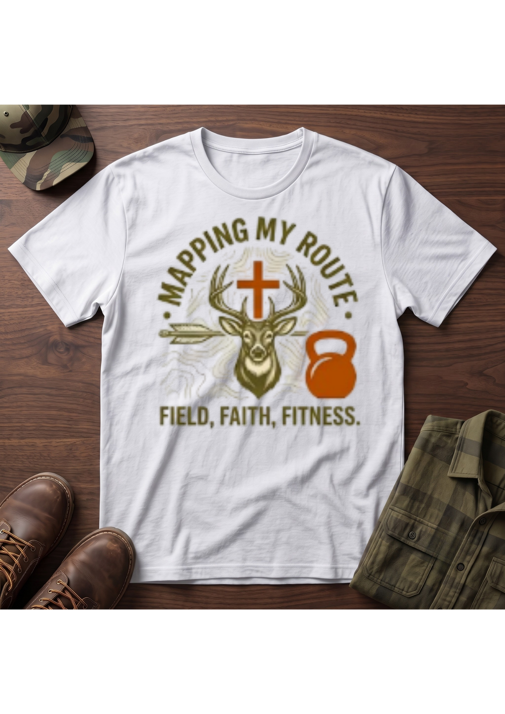 Mapping My Route T-Shirt