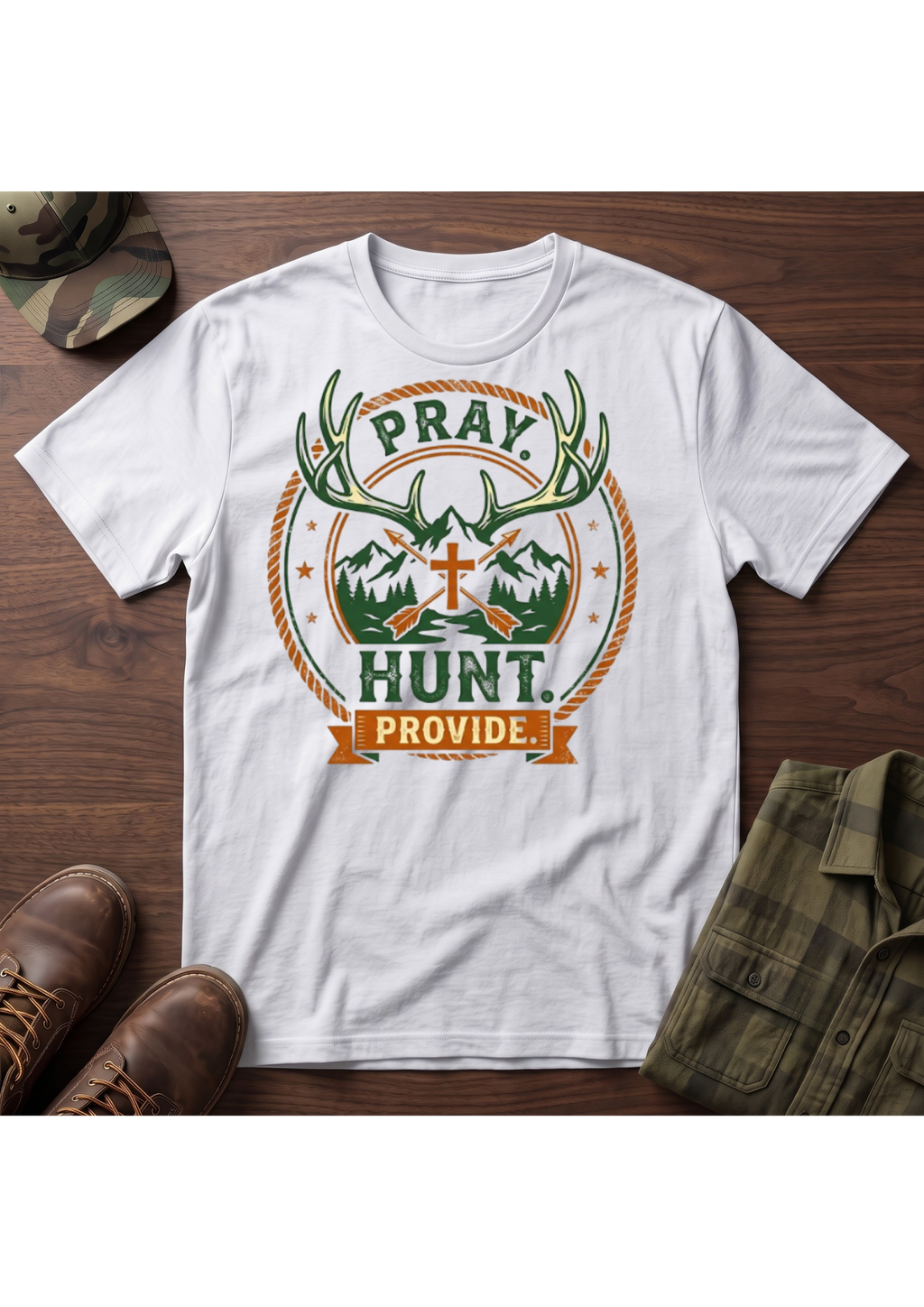 Pray, Hunt, Provide T-Shirt