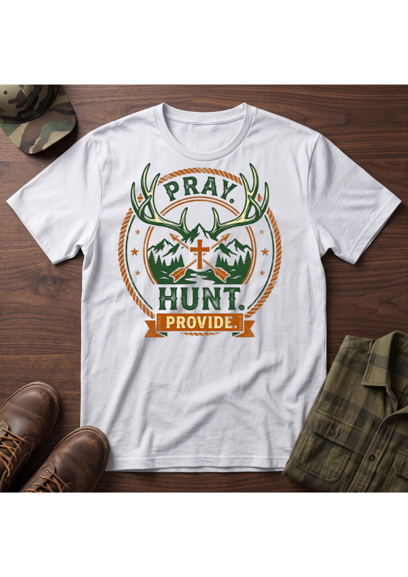 Pray, Hunt, Provide T-Shirt