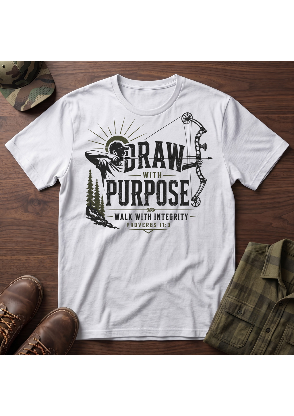 PROVERBS 11:3 T-SHIRT