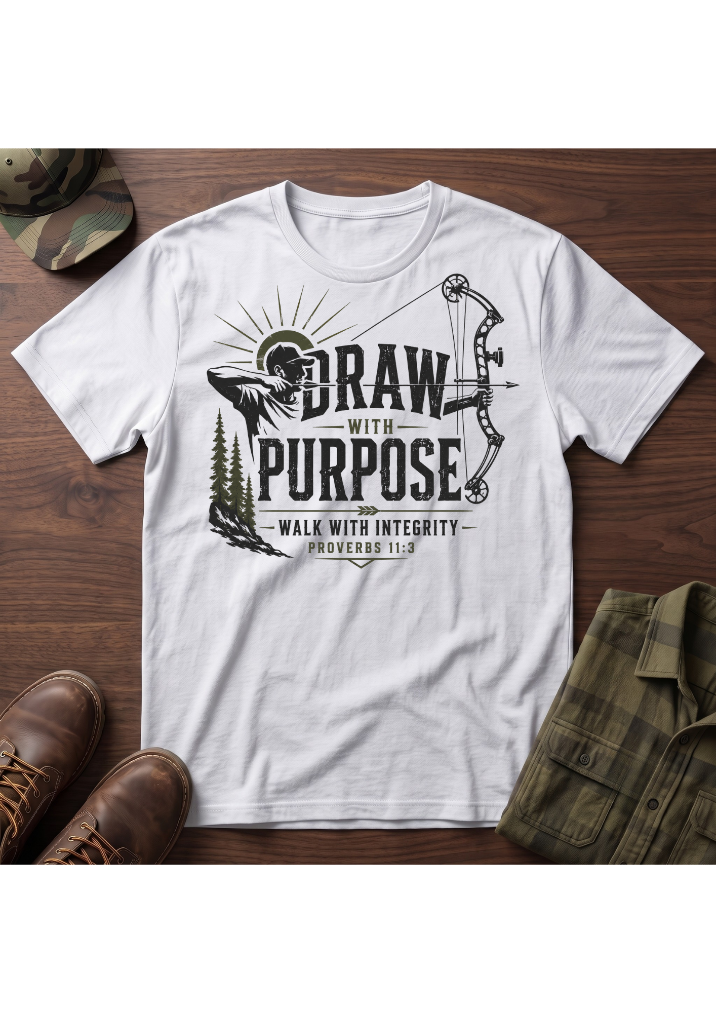 PROVERBS 11:3 T-SHIRT